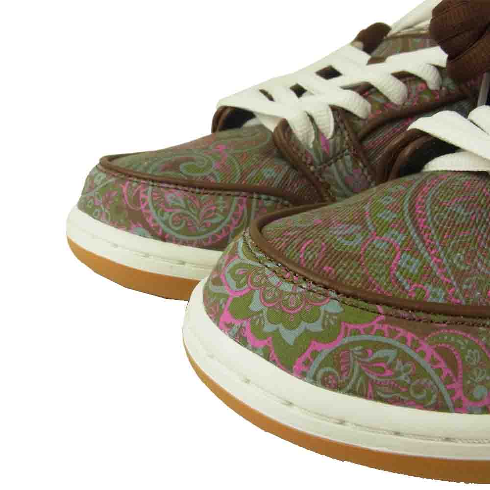 NIKE ナイキ DH7534-200 SB Dunk Low PRM Paisley ダンク ロー ペイズリー ブラウン系 27.5㎝【新古品】【未使用】【中古】