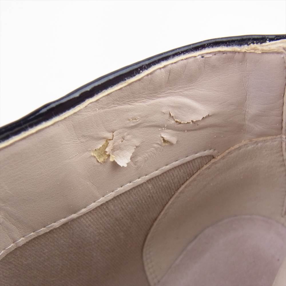 Clarks クラークス Aquifer Diva  ハラコ ショート ブーツ ブラック系 ベージュ系 24㎝【美品】【中古】