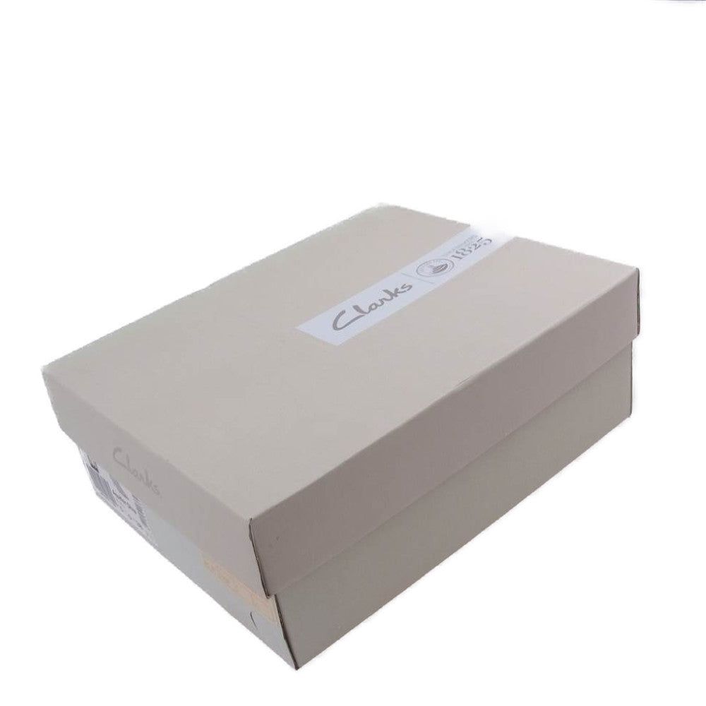 Clarks クラークス Aquifer Diva  ハラコ ショート ブーツ ブラック系 ベージュ系 24㎝【美品】【中古】