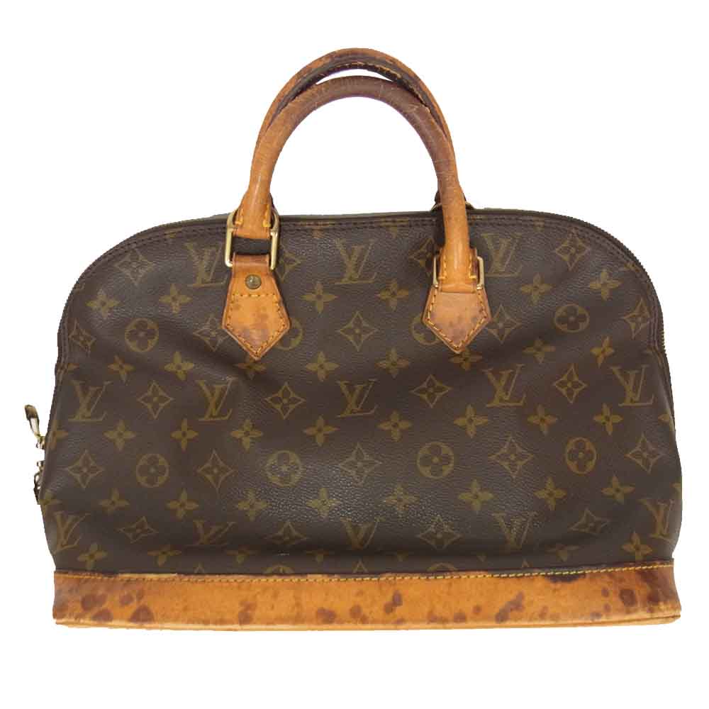 LOUIS VUITTON ルイ・ヴィトン M51130 モノグラム アルマ PM ボストン ハンドバッグ ブラウン系【中古】