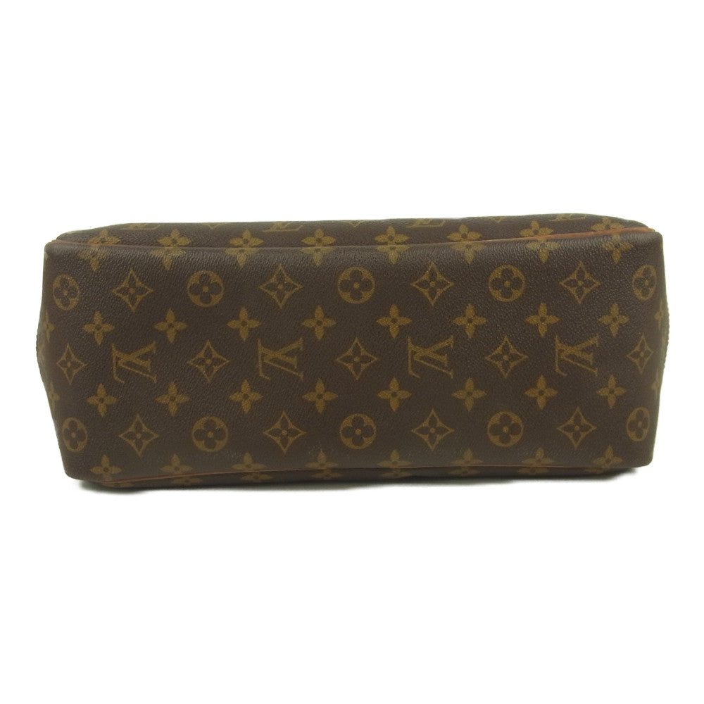 LOUIS VUITTON ルイ・ヴィトン M47270 モノグラム ドーヴィル ボストン ハンド バッグ ブラウン系【中古】
