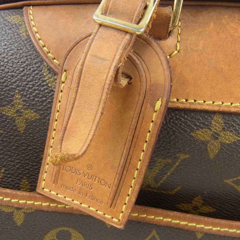 LOUIS VUITTON ルイ・ヴィトン M47270 モノグラム ドーヴィル ボストン ハンド バッグ ブラウン系【中古】