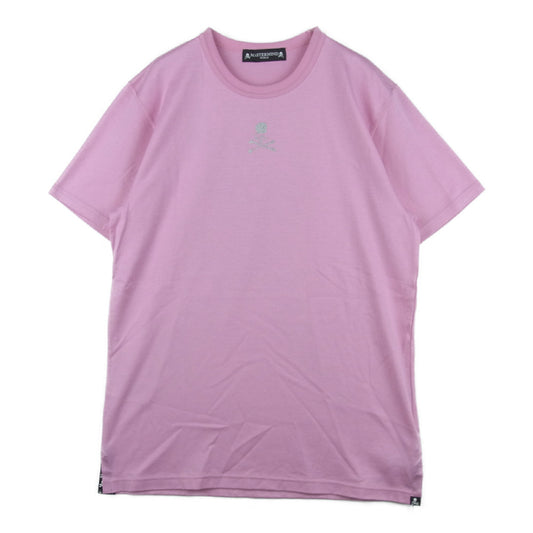 mastermind JAPAN マスターマインドジャパン MW19S03-TS031 GLITTER LOGO TEE グリッター ロゴ 半袖 Tシャツ ピンク系 M【極上美品】【中古】