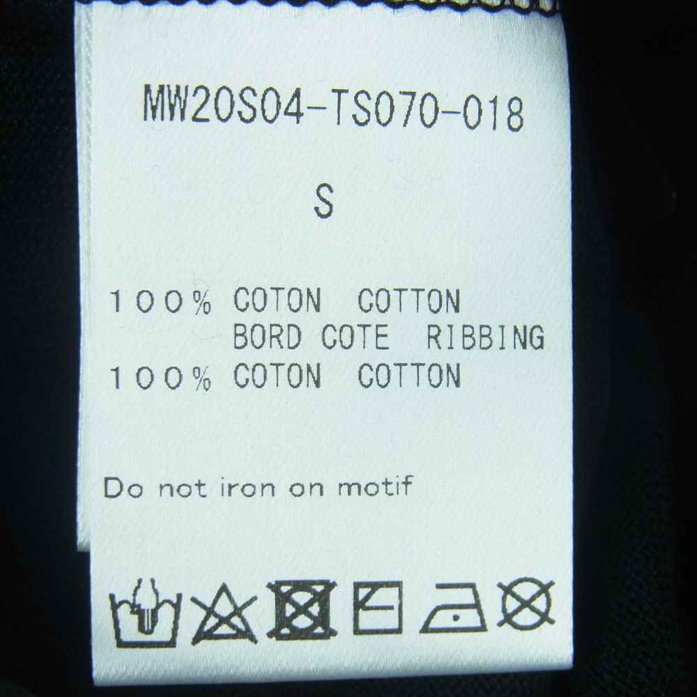 mastermind JAPAN マスターマインドジャパン MW20S04-TS070 NO SECOND OPTION TEE ノー セカンド オプション 半袖 Tシャツ ブラック系 S【極上美品】【中古】