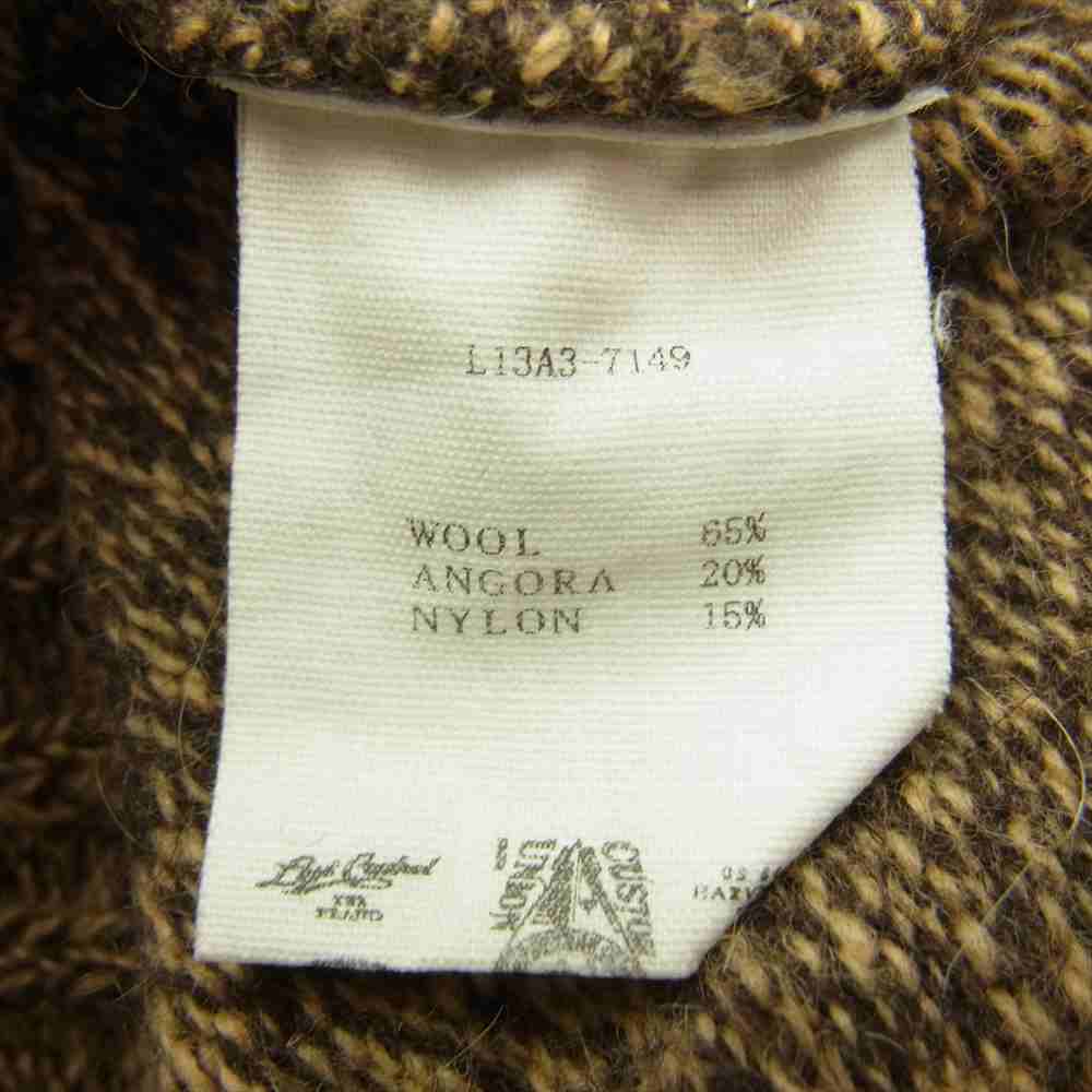 LOST CONTROL ロストコントロール L13A3-7149 NORDIC KNIT ノルディック ニット セーター ブラウン系 2【中古】