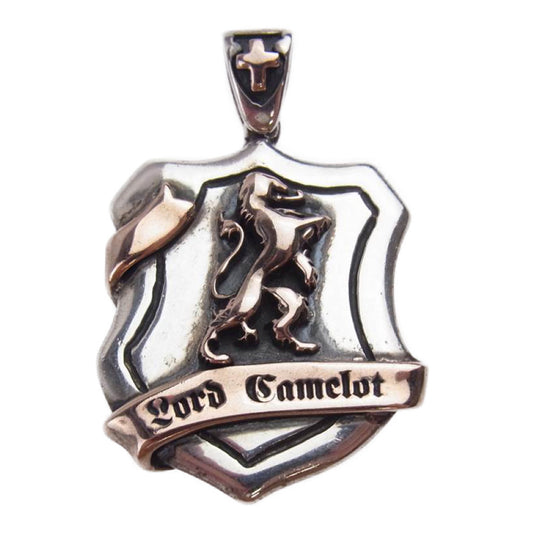 LordCamelot ロードキャメロット LC 250 ライオン エンブレム ペンダントトップ シルバー系【中古】