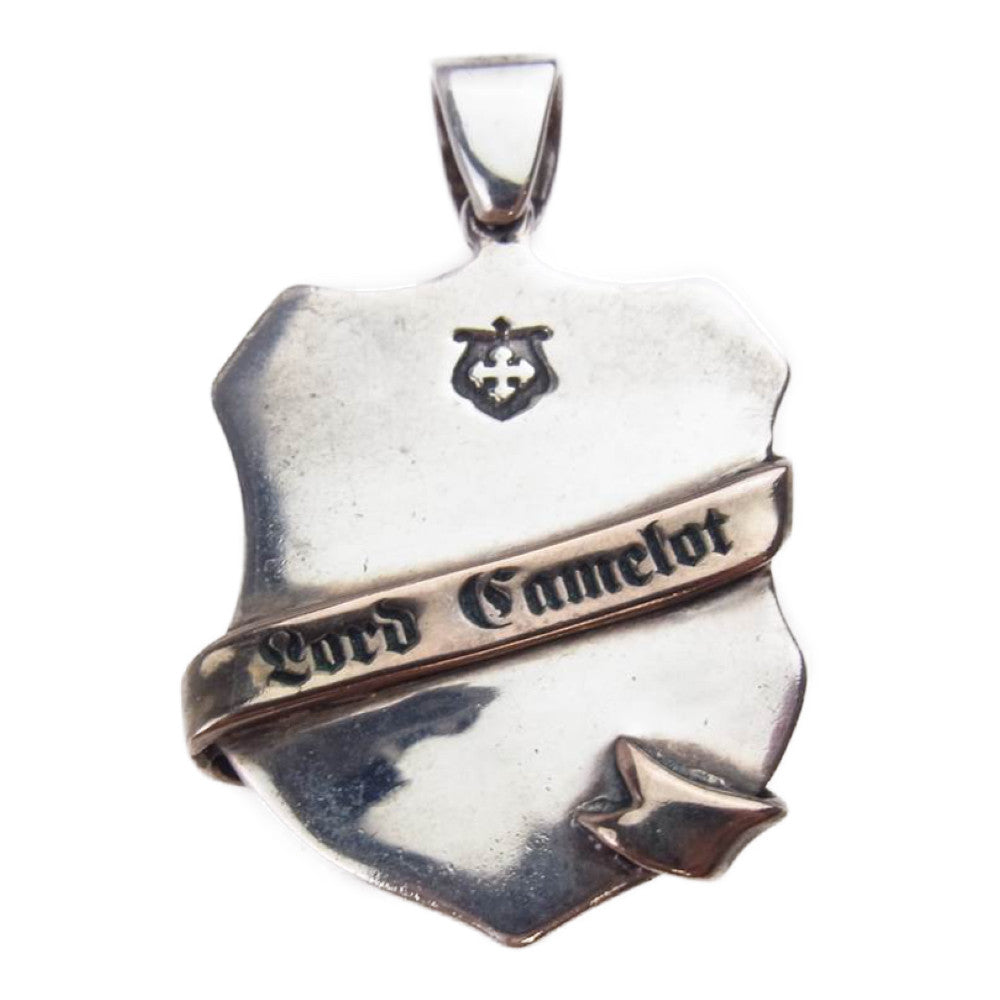 LordCamelot ロードキャメロット LC 250 ライオン エンブレム ペンダントトップ シルバー系【中古】