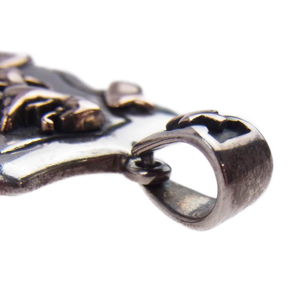 LordCamelot ロードキャメロット LC 250 ライオン エンブレム ペンダントトップ シルバー系【中古】