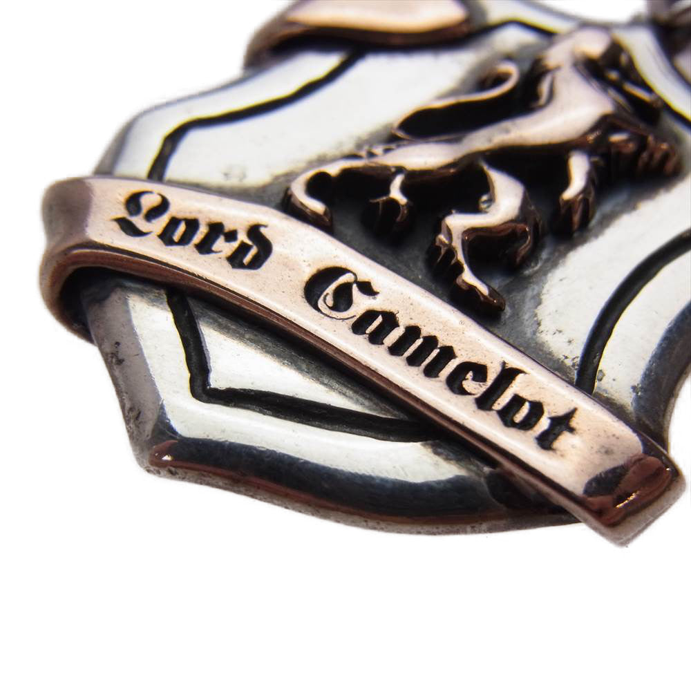 LordCamelot ロードキャメロット LC 250 ライオン エンブレム ペンダントトップ シルバー系【中古】