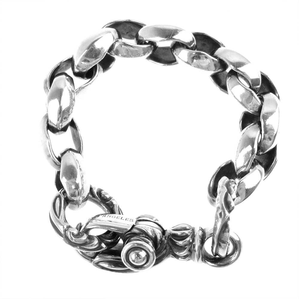 LONE ONES ロンワンズ Silk Link Blacelet Large シルクリンク