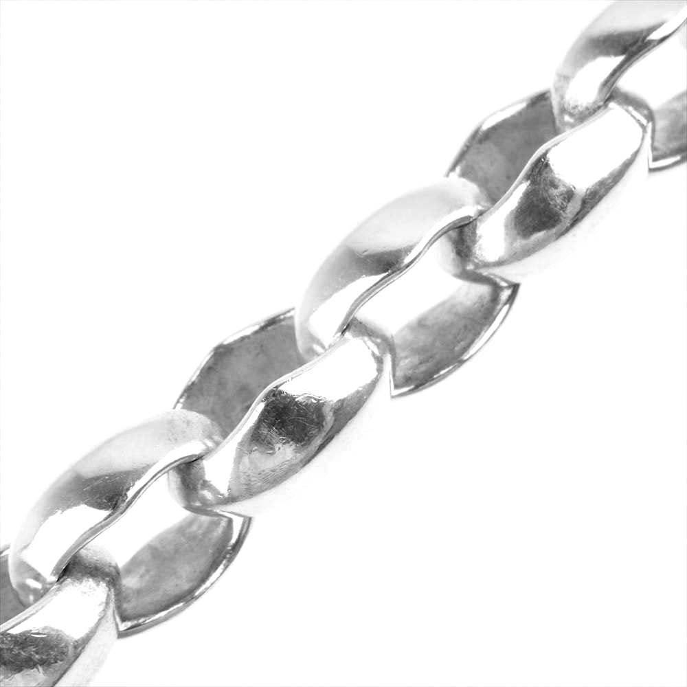 LEONARD KAMHOUT レナードカムホート P&T販売証明カード付属 Silk Link Chain L 18inch with MF Clasp M PC LK シルクリンク チェーン ネックレス シルバー系【中古】