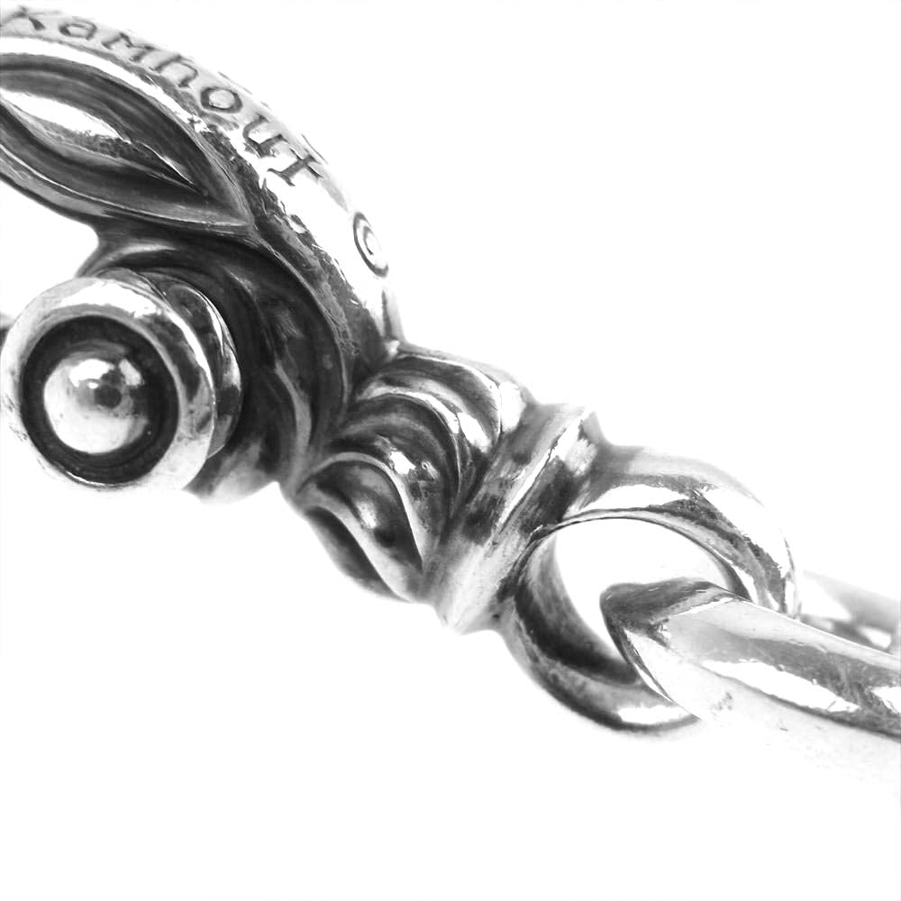 LEONARD KAMHOUT レナードカムホート P&T販売証明カード付属 Silk Link Chain L 18inch with MF Clasp M PC LK シルクリンク チェーン ネックレス シルバー系【中古】