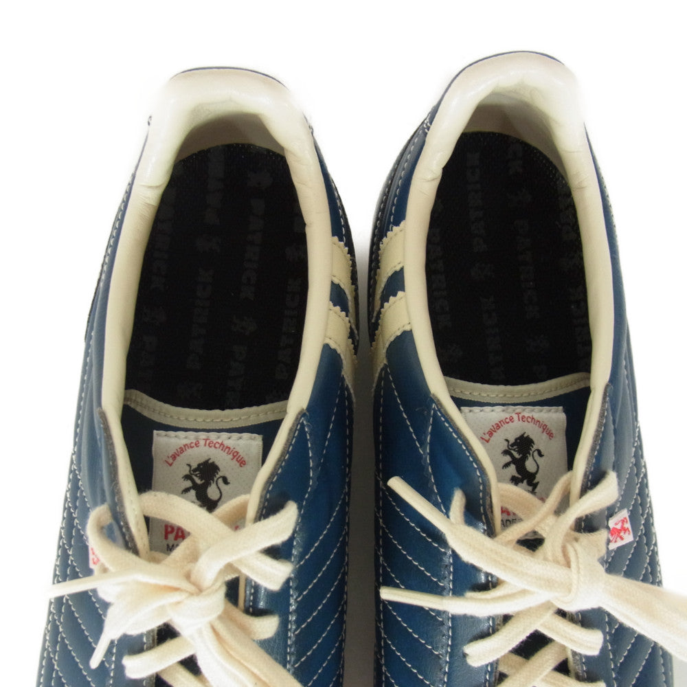 PATRICK パトリック 26502 SULLY シュリー ローカット スニーカー ブルー系 42【美品】【中古】