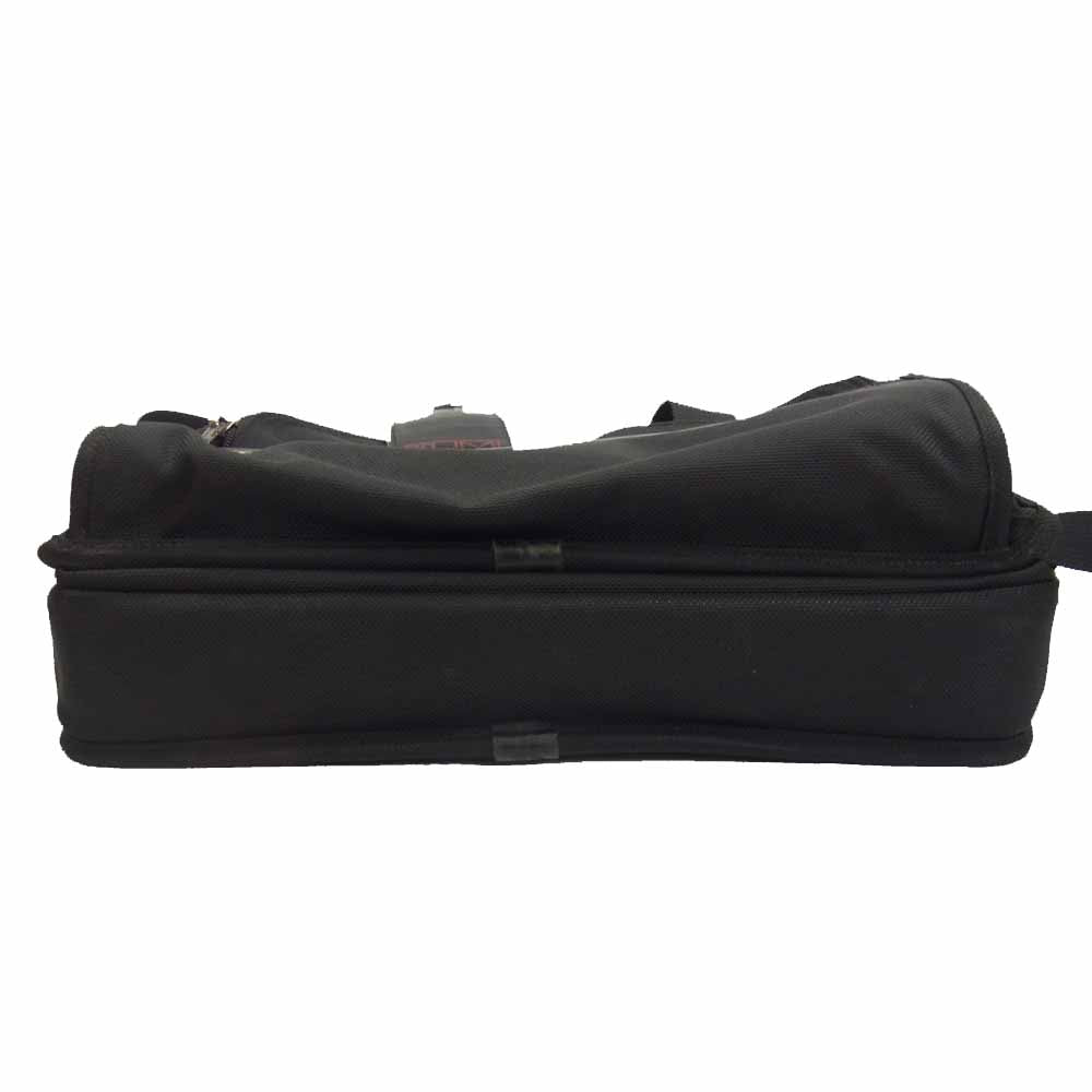 TUMI トゥミ 26130D4 Alpha アルファエッセンシャル 2WAY ショルダー ブリーフケース ビジネスバッグ ブラック系【中古】