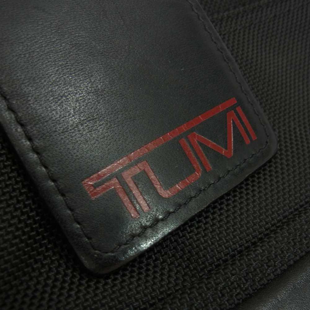 TUMI トゥミ 26130D4 Alpha アルファエッセンシャル 2WAY ショルダー ブリーフケース ビジネスバッグ ブラック系【中古】