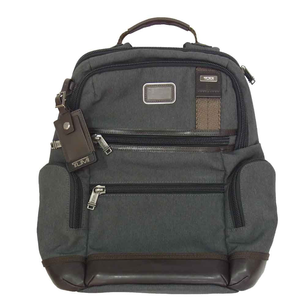TUMI トゥミ 222681AT2 ALPHA BRAVO KNOX BACKPACK ANTHRACITE アルファブラボー ノックス バックパック アンスラサイトグレー グレー系【中古】