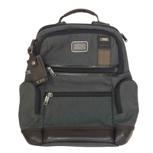 TUMI トゥミ 222681AT2 ALPHA BRAVO KNOX BACKPACK ANTHRACITE アルファブラボー ノックス バックパック アンスラサイトグレー グレー系【中古】