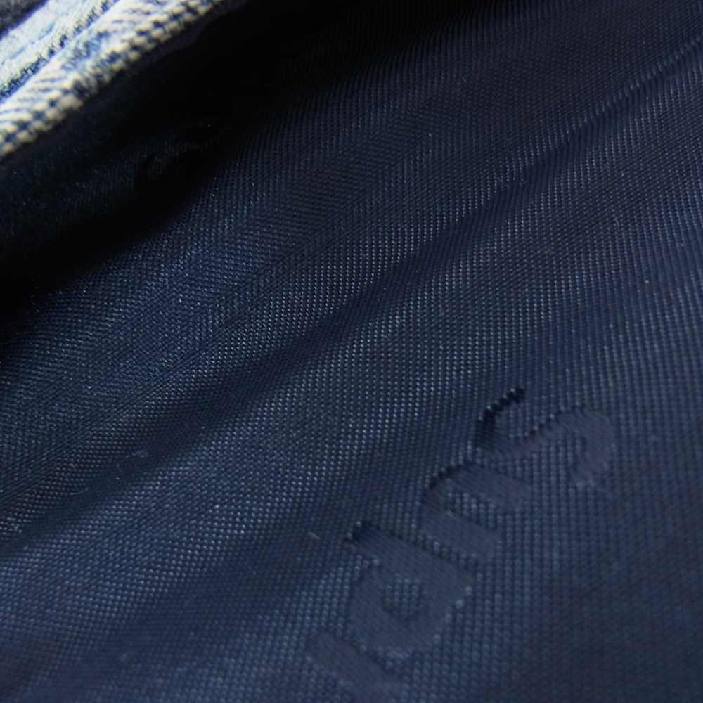 Supreme シュプリーム 22SS Fat Tip Jacquard Denim Neck Pouch ファット ティップ ジャカード デニム ネック ポーチ インディゴブルー系【新古品】【未使用】【中古】