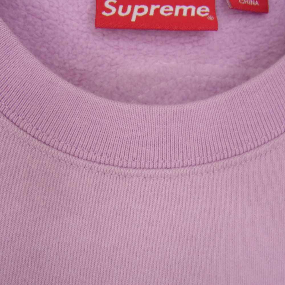 Supreme シュプリーム 22SS Tonal Applique Crewneck アップリケ スウェット トレーナー ピンク系 L【新古品】【未使用】【中古】