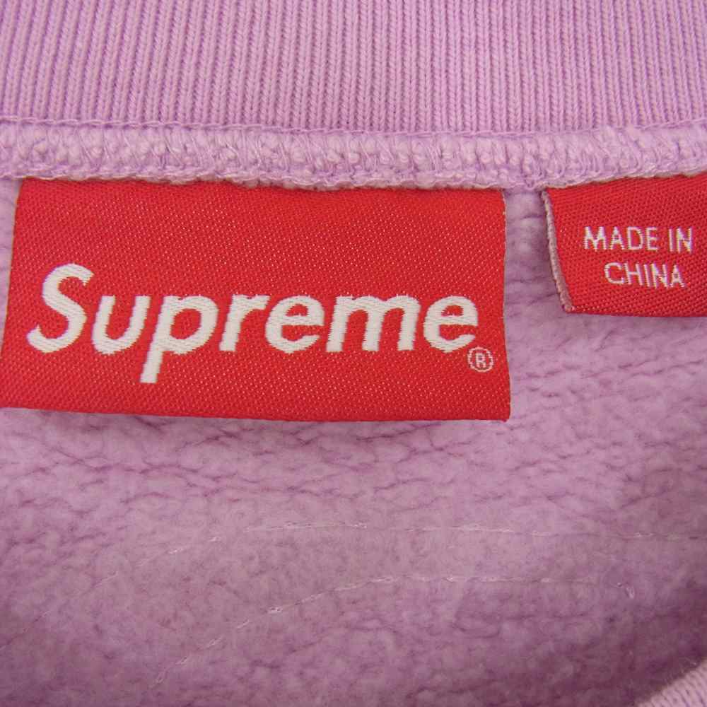 Supreme シュプリーム 22SS Tonal Applique Crewneck アップリケ スウェット トレーナー ピンク系 L【新古品】【未使用】【中古】