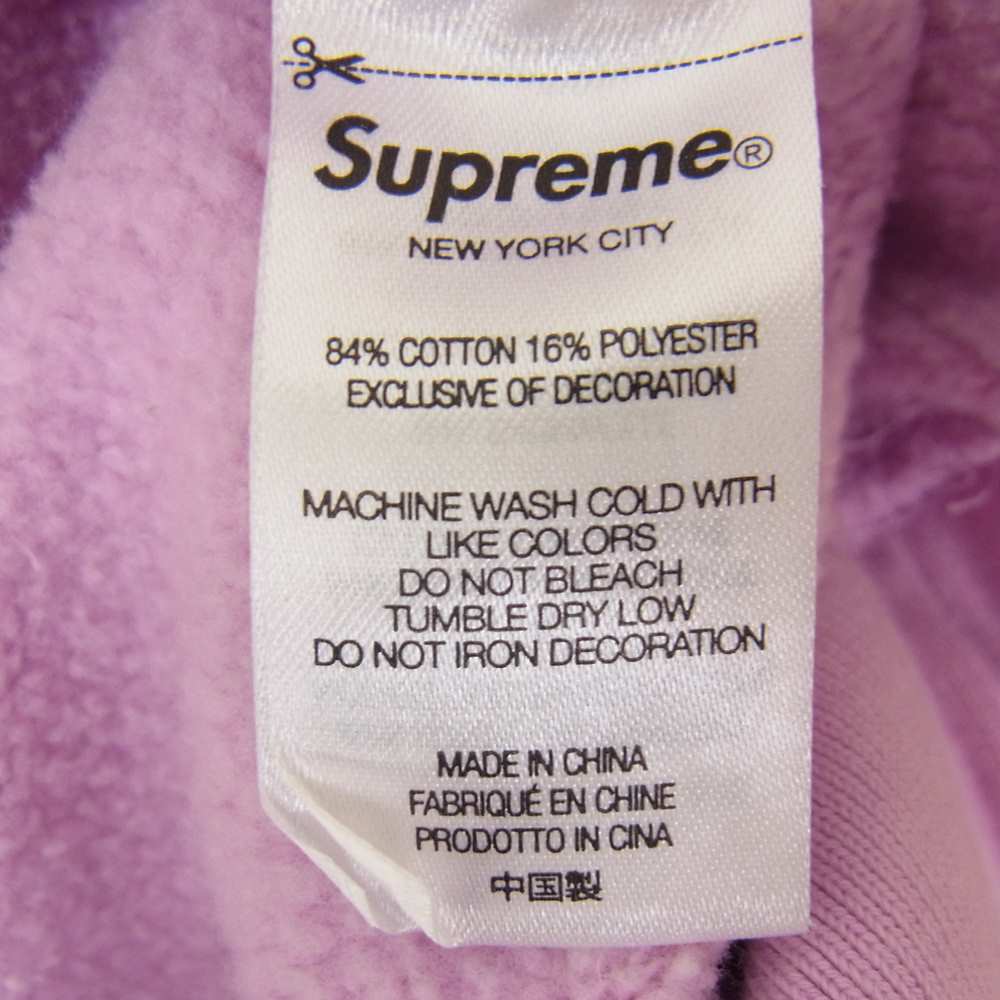 Supreme シュプリーム 22SS Tonal Applique Crewneck アップリケ スウェット トレーナー ピンク系 L【新古品】【未使用】【中古】
