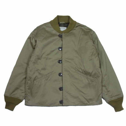 ワイエムシーエルケーワイ WW2 米軍タイプ M43 パイル ライナージャケット カーキ系 42R【中古】