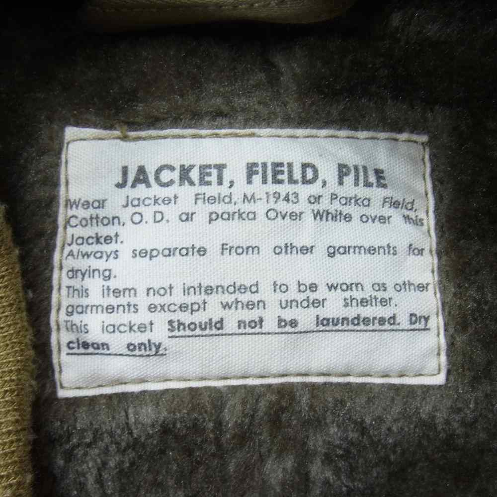ワイエムシーエルケーワイ WW2 米軍タイプ M43 パイル ライナージャケット カーキ系 42R【中古】