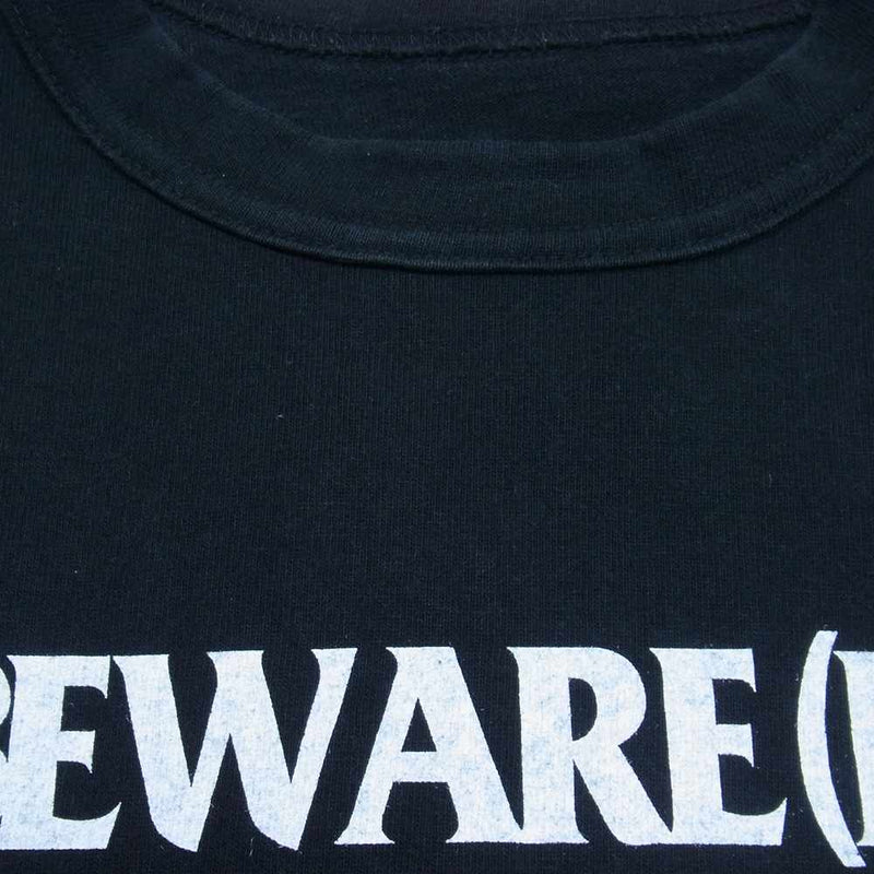 Sacai サカイ 18-03852 Beware Everywhere Print Crewneck Tee クルーネック 半袖 Tシャツ ブラック系 S 1【中古】