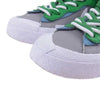 NIKE ナイキ DD1877-001 sacai サカイ BLAZER LOW ブレーザー ローカット スニーカー ホワイト系 グレー系 グリーン系 24.5㎝【中古】
