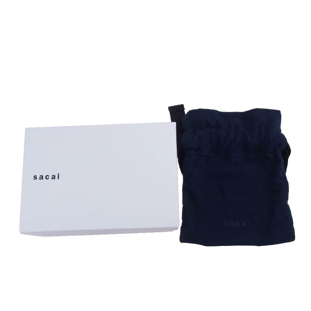 Sacai サカイ 20SS double chain ダブル チェーン ネックレス シルバー系 ゴールド系【中古】