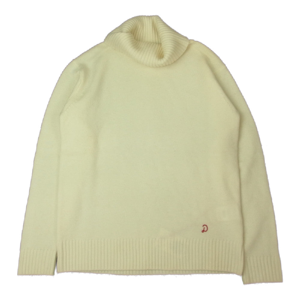 DRESSTERIOR ドレステリア 086-19008 ミドルゲージ オフ タートルネック ニット ホワイト系 S【新古品】【未使用】【中古】
