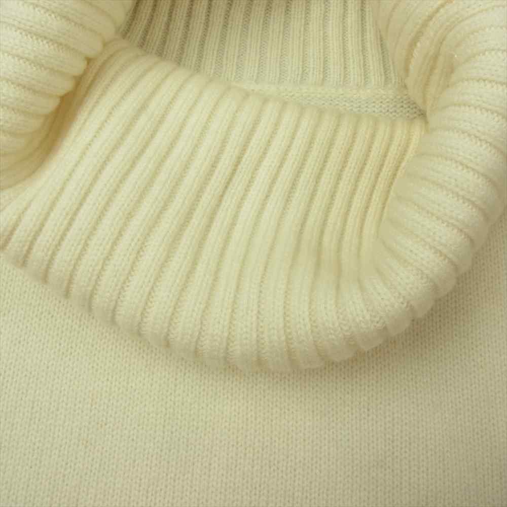 DRESSTERIOR ドレステリア 086-19008 ミドルゲージ オフ タートルネック ニット ホワイト系 S【新古品】【未使用】【中古】