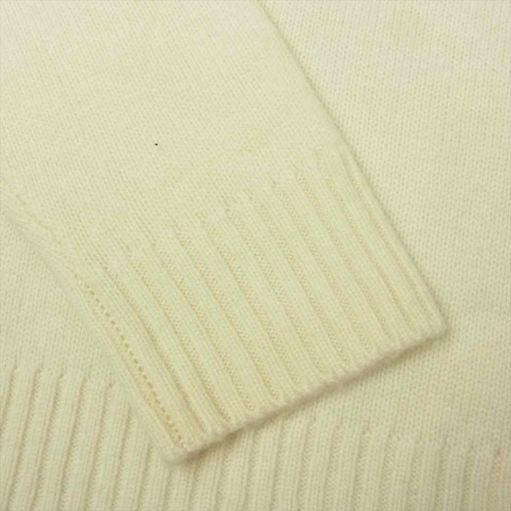DRESSTERIOR ドレステリア 086-19008 ミドルゲージ オフ タートルネック ニット ホワイト系 S【新古品】【未使用】【中古】