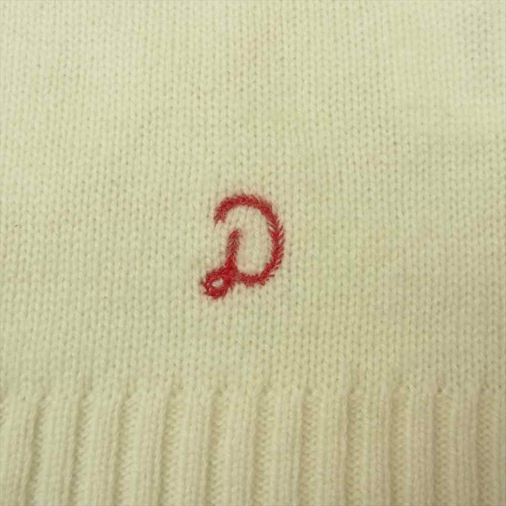 DRESSTERIOR ドレステリア 086-19008 ミドルゲージ オフ タートルネック ニット ホワイト系 S【新古品】【未使用】【中古】