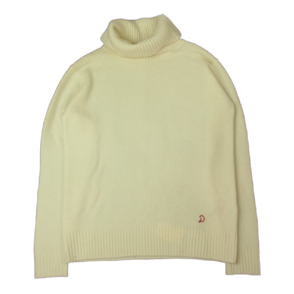 DRESSTERIOR ドレステリア 086-19008 ミドルゲージ オフ タートルネック ニット ホワイト系 S【新古品】【未使用】【中古】