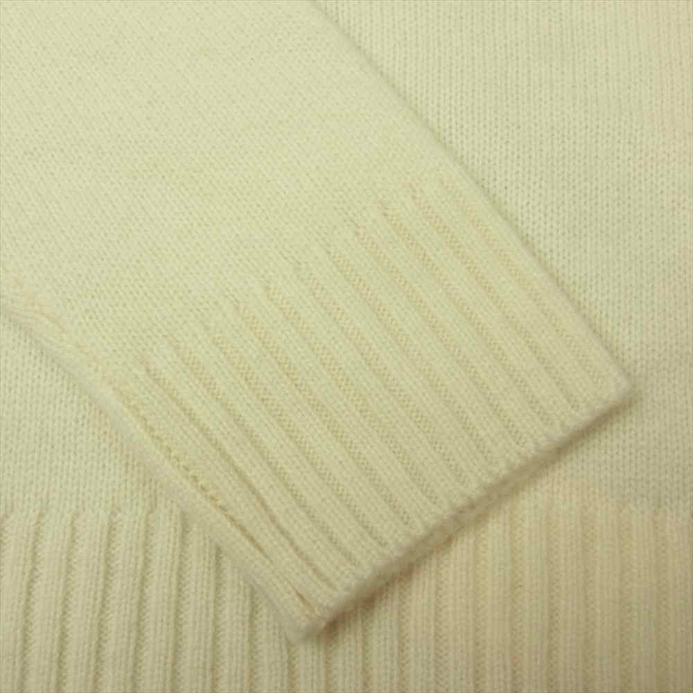 DRESSTERIOR ドレステリア 086-19008 ミドルゲージ オフ タートルネック ニット ホワイト系 S【新古品】【未使用】【中古】