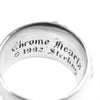 CHROME HEARTS クロムハーツ（原本無） フローラル クロス リング  シルバー系【中古】