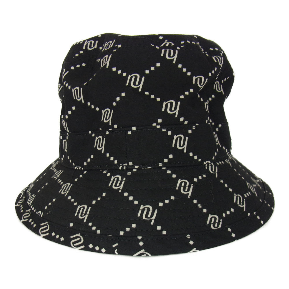 NEIGHBORHOOD ネイバーフッド 221YGNH-HT08 MONOGRAM / C-HAT モノグラム ロゴ バケット ハット ブラック系 M【新古品】【未使用】【中古】