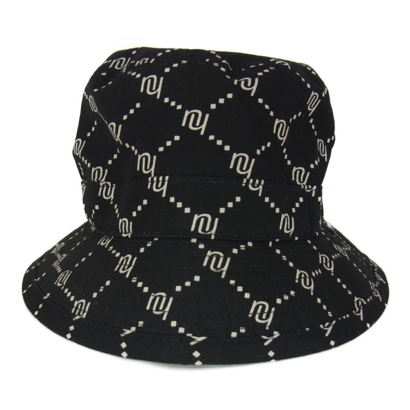 NEIGHBORHOOD ネイバーフッド 221YGNH-HT08 MONOGRAM / C-HAT モノグラム ロゴ バケット ハット ブラック系  M【新古品】【未使用】【中古】