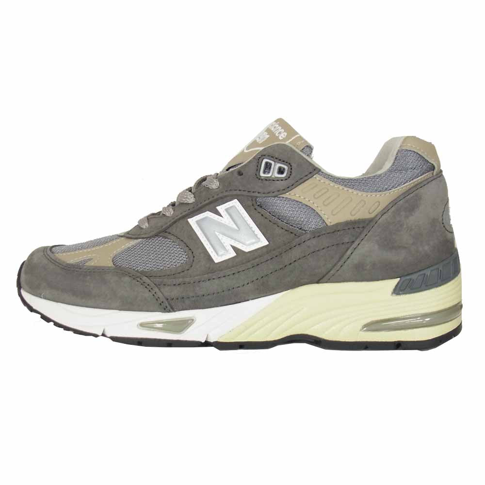 NEW BALANCE ニューバランス M991UKF Flimby Catalogue Pack フリンビー カタログ パック スエード スニーカー  グレー系 25.5cm【新古品】【未使用】【中古】