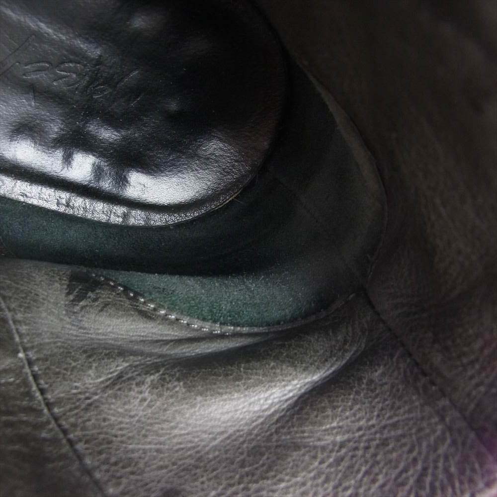 マルセル MM1206 サイドジップ ブーツ ダークブラウン系 42【中古】