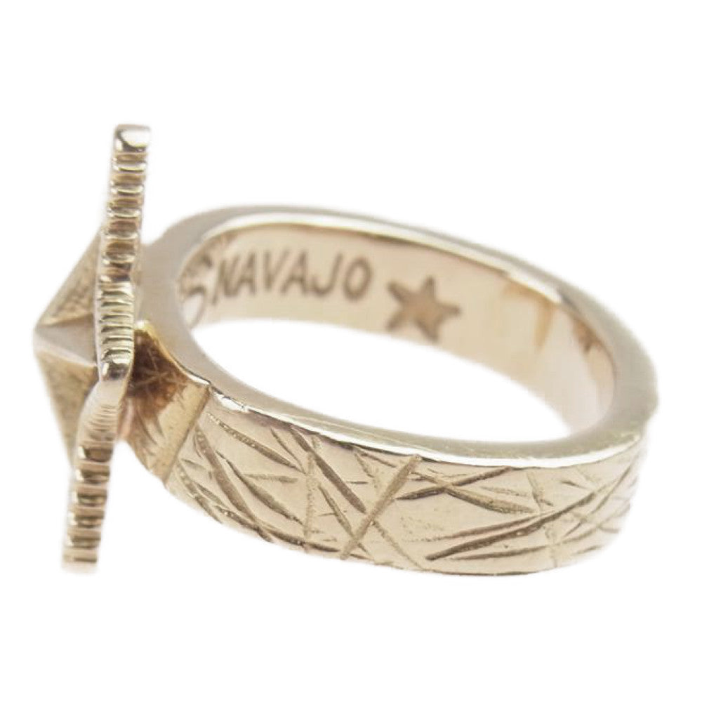 Cody Sanderson コディサンダーソン G-C2-01-008 販売証明書付属 18K Gold Small Star Ring K18 ゴールド スモールスター リング【中古】