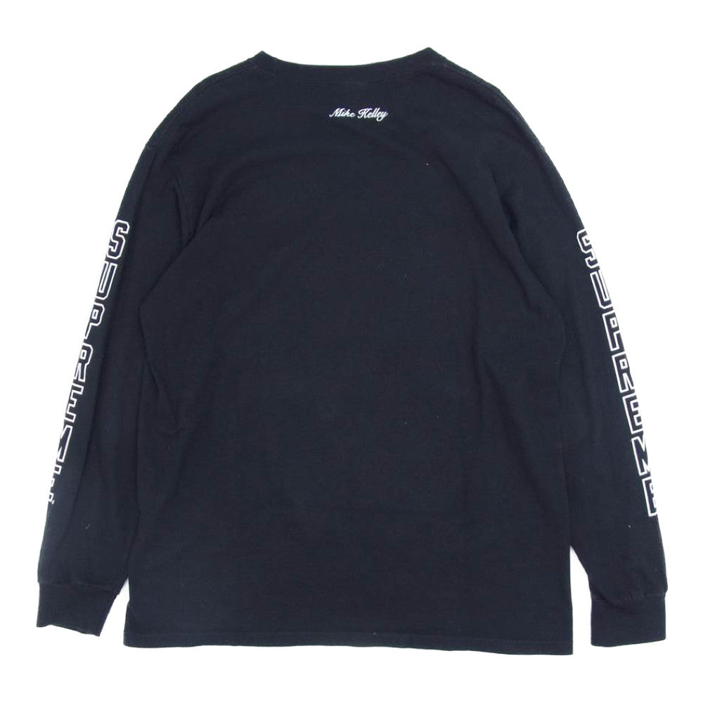 Supreme シュプリーム 18AW Mike Kelley AhhYouth! L/S Tee ブラック系 M【中古】