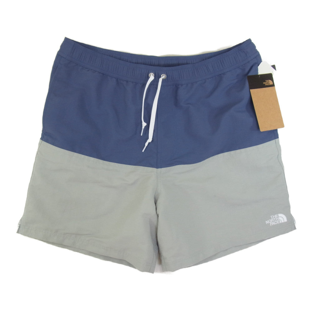 THE NORTH FACE ノースフェイス NB42153 MUD SHORT マッド ショーツ 水陸両用 ショートパンツ ブルー グレー系 L【新古品】【未使用】【中古】