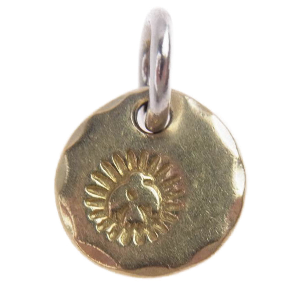 WINGROCK ウィングロック 全金 メタル 小 タタキ ペンダントトップ ゴールド系【中古】