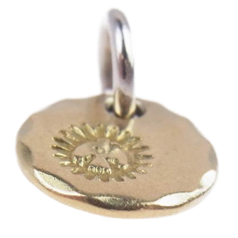 WINGROCK ウィングロック 全金 メタル 小 タタキ ペンダントトップ ゴールド系【中古】