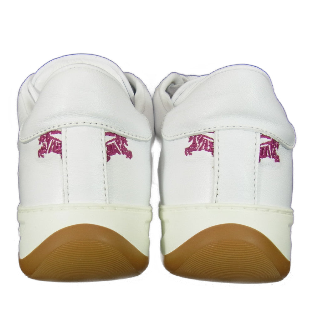 BURBERRY バーバリー Timsbury ローカット スニーカー ホワイト系 35【中古】