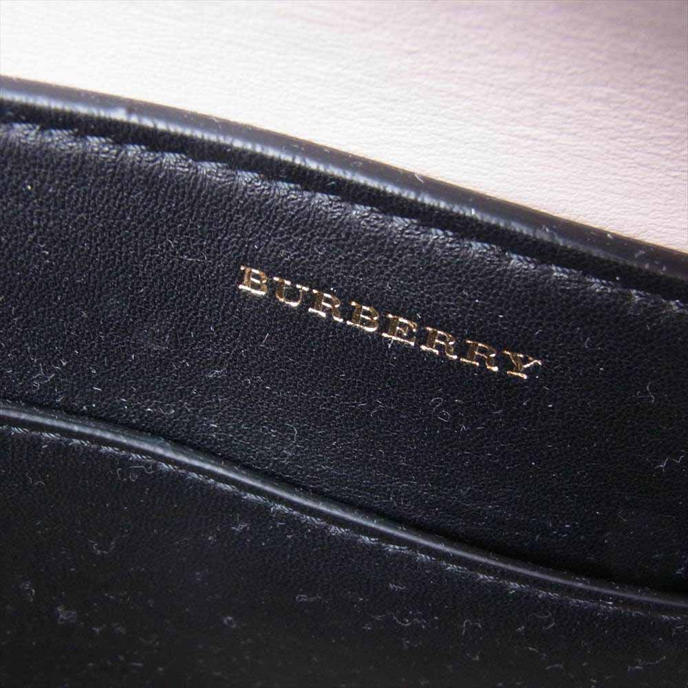 BURBERRY バーバリー THE BELT BAG 2WAY レザー ベルト トート ショルダー バッグ レッド系【中古】