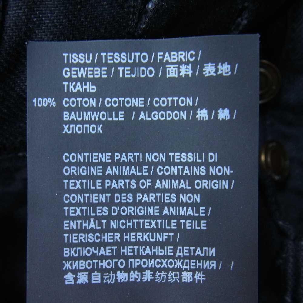 SAINT LAURENT サンローラン 534353 YF805 D-18 M/SL-LW ボタンフライ スキニー ブラックデニム パンツ ブラック系 28【中古】