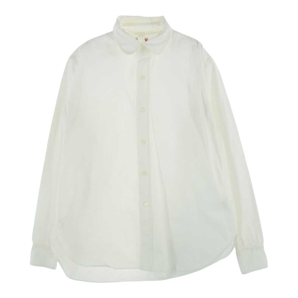 The REAL McCOY'S ザリアルマッコイズ DOUBLE DIAMOND ダブルダイヤモンド 長袖 ワーク シャツ ホワイト系 16【中古】